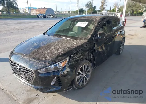 2019 Hyundai Elantra Gt from USA, damaged, VIN KMHH35LE8KU114172